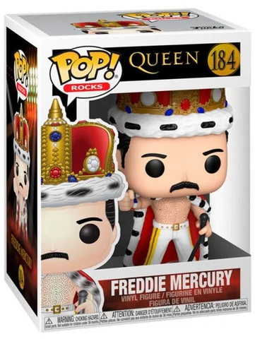 Figurine Funko Pop! N°184 - Freddie Mercury - King